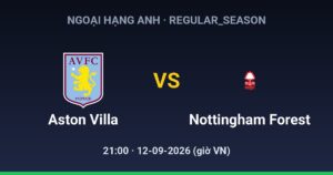 Aston Villa FC vs Nottingham Forest FC