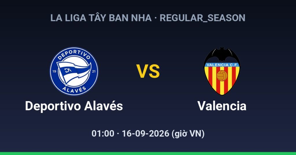 Deportivo Alavés vs Valencia CF